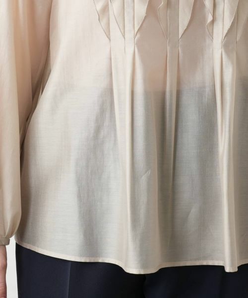 Leilian PLUS HOUSE / レリアンプラスハウス シャツ・ブラウス | 【店舗人気】フリルブラウス【BOURGE】 | 詳細14