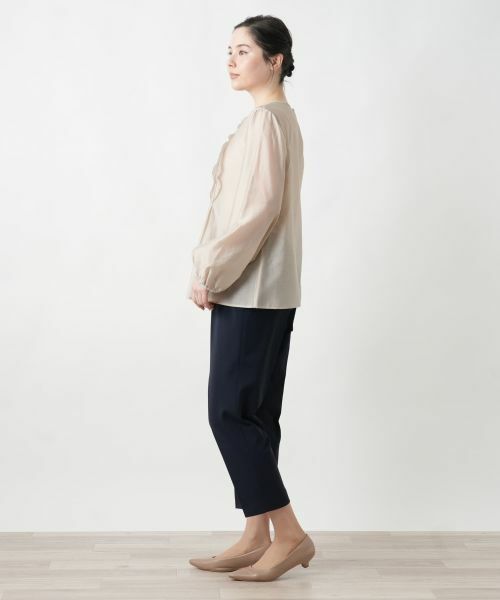 Leilian PLUS HOUSE / レリアンプラスハウス シャツ・ブラウス | 【店舗人気】フリルブラウス【BOURGE】 | 詳細5