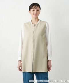 Leilian PLUS HOUSE / レリアンプラスハウス テーラードジャケット | 【店舗人気】ノーカラーベスト