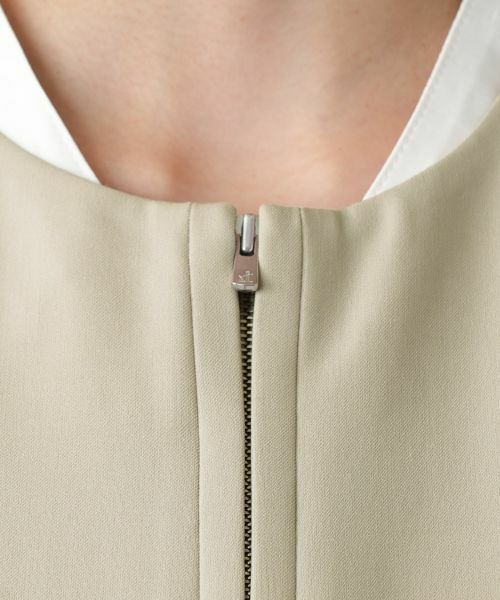 Leilian PLUS HOUSE / レリアンプラスハウス テーラードジャケット | 【店舗人気】ノーカラーベスト | 詳細12