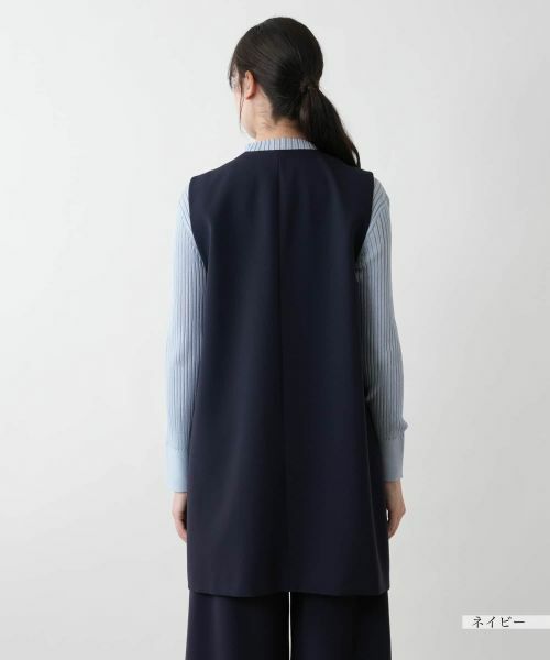 Leilian PLUS HOUSE / レリアンプラスハウス テーラードジャケット | 【店舗人気】Vネックロングジレ【BOURGE】 | 詳細12