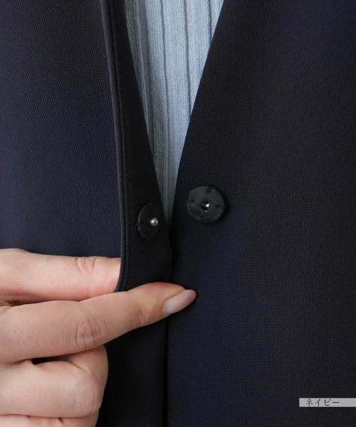 Leilian PLUS HOUSE / レリアンプラスハウス テーラードジャケット | 【店舗人気】Vネックロングジレ【BOURGE】 | 詳細17
