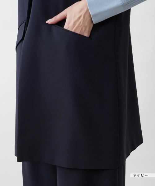 Leilian PLUS HOUSE / レリアンプラスハウス テーラードジャケット | 【店舗人気】Vネックロングジレ【BOURGE】 | 詳細19