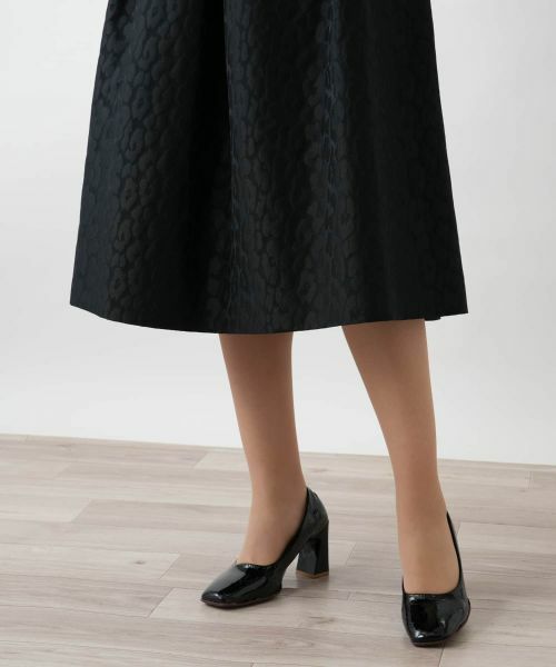 Leilian PLUS HOUSE / レリアンプラスハウス ミニ・ひざ丈スカート | フレアスカート【BOURGE】 | 詳細10