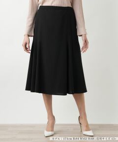 Leilian PLUS HOUSE / レリアンプラスハウス ミニ・ひざ丈スカート | フレアスカ−ト