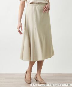 Leilian PLUS HOUSE / レリアンプラスハウス ミニ・ひざ丈スカート | フレアスカ−ト