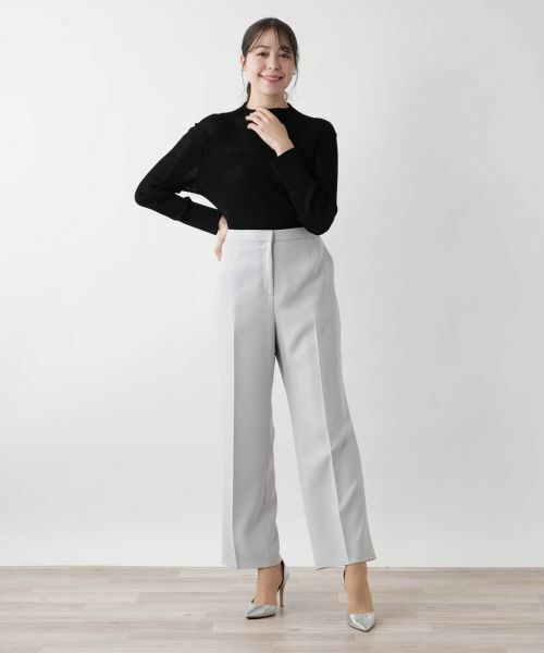 Leilian PLUS HOUSE / レリアンプラスハウス その他パンツ | 【店舗人気】センタープレスパンツ【BOURGE】 | 詳細1