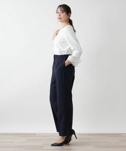 Leilian PLUS HOUSE / レリアンプラスハウス その他パンツ | 【店舗人気】センタープレスパンツ【BOURGE】 | 詳細5