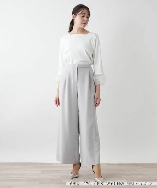 Leilian PLUS HOUSE / レリアンプラスハウス その他パンツ | 【店舗人気】フレアパンツ【BOURGE】 | 詳細4