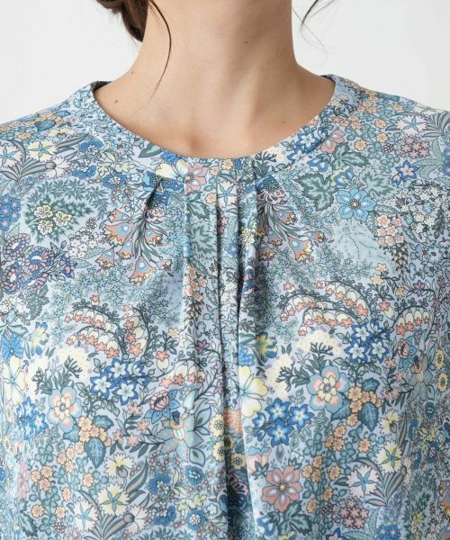 Leilian PLUS HOUSE / レリアンプラスハウス カットソー | 【店舗人気】プリントクルーネックカットソー【BINDA】 | 詳細10