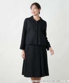 Leilian PLUS HOUSE / レリアンプラスハウス セットアップ | 【店舗人気】ツイードスーツ【セレモニー】