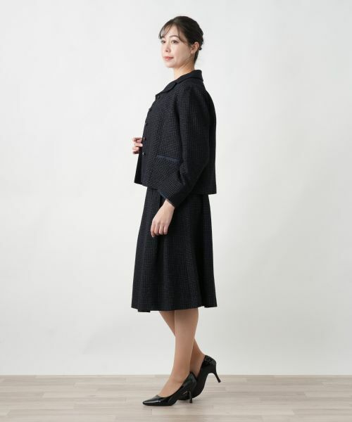 Leilian PLUS HOUSE / レリアンプラスハウス セットアップ | 【店舗人気】ツイードスーツ【セレモニー】 | 詳細2