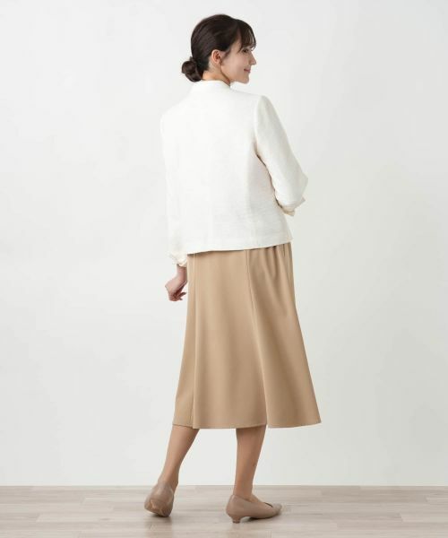 Leilian PLUS HOUSE / レリアンプラスハウス テーラードジャケット | 【店舗人気】ノーカラージャケット | 詳細3