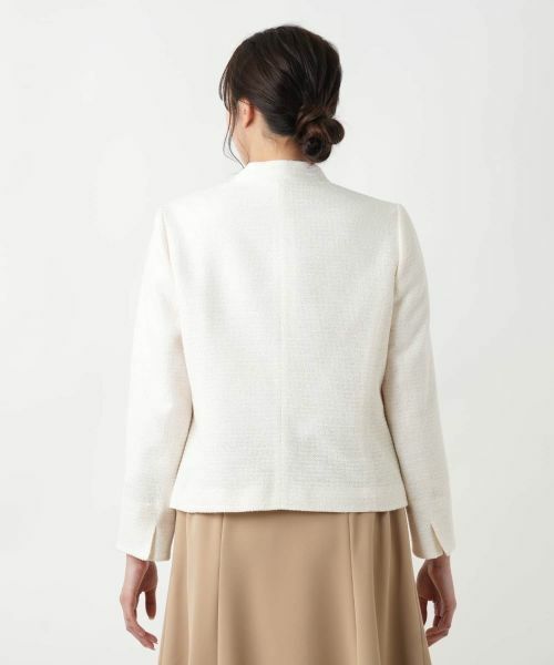 Leilian PLUS HOUSE / レリアンプラスハウス テーラードジャケット | 【店舗人気】ノーカラージャケット | 詳細6