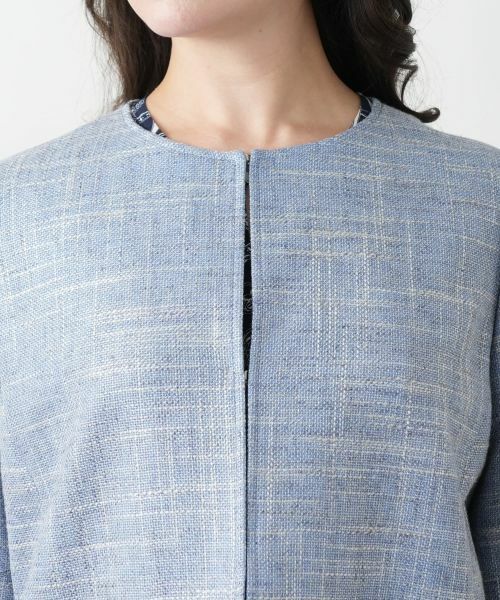 Leilian PLUS HOUSE / レリアンプラスハウス テーラードジャケット | 【店舗人気】ノーカラージャケット | 詳細7