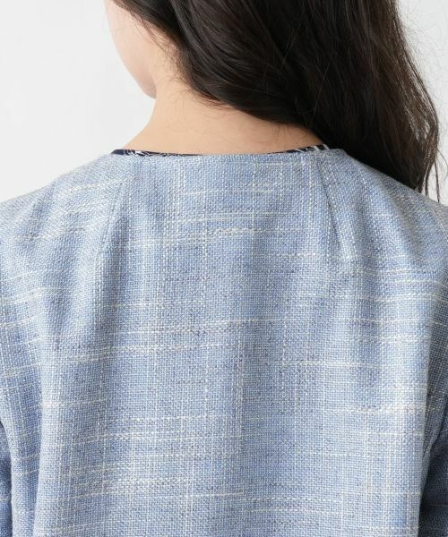 Leilian PLUS HOUSE / レリアンプラスハウス テーラードジャケット | 【店舗人気】ノーカラージャケット | 詳細8