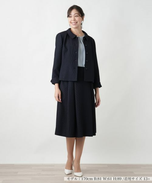 Leilian PLUS HOUSE / レリアンプラスハウス セットアップ | 【店舗人気】ステンカラースーツ【セレモニー】 | 詳細1