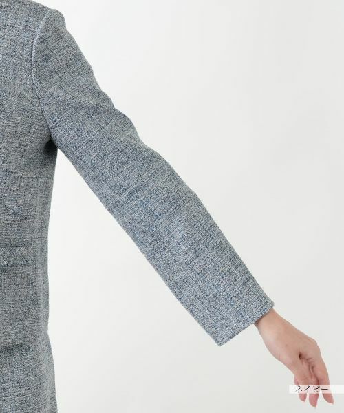 Leilian PLUS HOUSE / レリアンプラスハウス セットアップ | 【店舗人気】ツイードノーカラースーツ | 詳細15