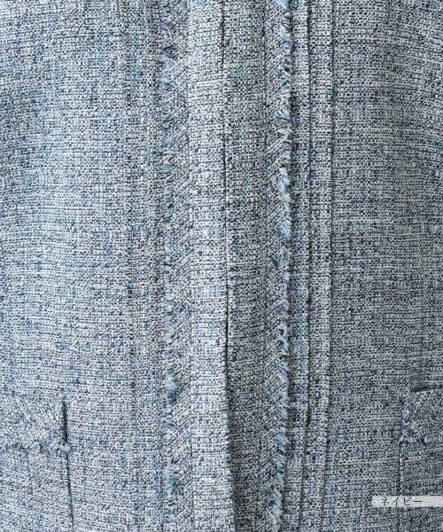 Leilian PLUS HOUSE / レリアンプラスハウス セットアップ | 【店舗人気】ツイードノーカラースーツ | 詳細21