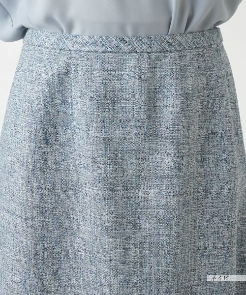 Leilian PLUS HOUSE / レリアンプラスハウス セットアップ | 【店舗人気】ツイードノーカラースーツ | 詳細25