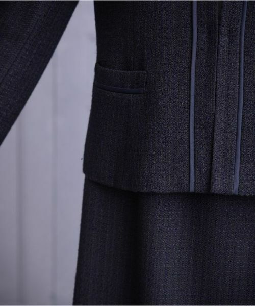 Leilian PLUS HOUSE / レリアンプラスハウス セットアップ | 【店舗人気】ノーカラージャケットスーツ【セレモニー】 | 詳細12