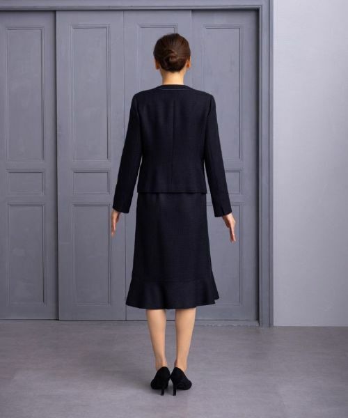 Leilian PLUS HOUSE / レリアンプラスハウス セットアップ | 【店舗人気】ノーカラージャケットスーツ【セレモニー】 | 詳細8