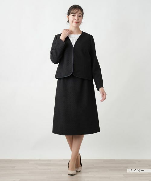 Leilian PLUS HOUSE / レリアンプラスハウス セットアップ | 【店舗人気】ノーカラースーツ【セレモニー】 | 詳細1