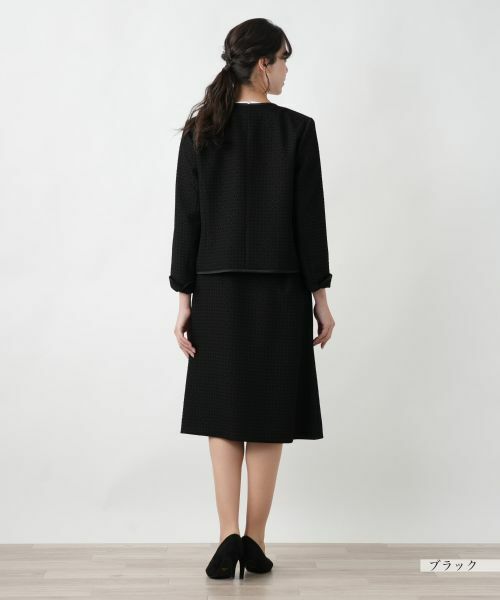 Leilian PLUS HOUSE / レリアンプラスハウス セットアップ | 【店舗人気】ノーカラースーツ【セレモニー】 | 詳細6