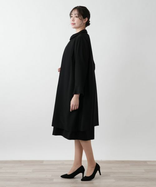 Leilian PLUS HOUSE / レリアンプラスハウス ドレス | 【店舗人気】ワンピースアンサンブル【ブラックフォーマル】 | 詳細2