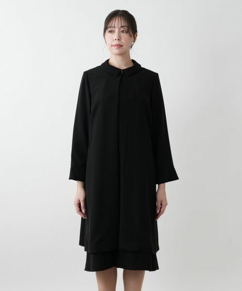 Leilian PLUS HOUSE / レリアンプラスハウス ドレス | 【店舗人気】ワンピースアンサンブル【ブラックフォーマル】 | 詳細4