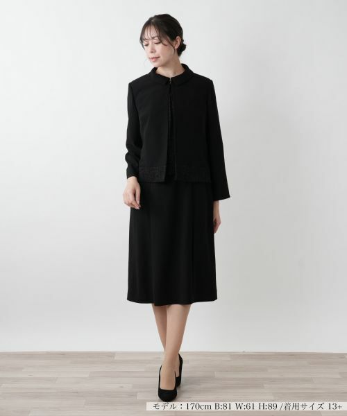 Leilian PLUS HOUSE / レリアンプラスハウス ドレス | 【店舗人気】ワンピ−スアンサンブル | 詳細1