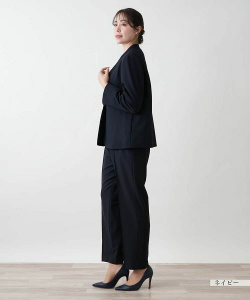 Leilian PLUS HOUSE / レリアンプラスハウス テーラードジャケット | 【店舗人気】ノーカラージャケット | 詳細6