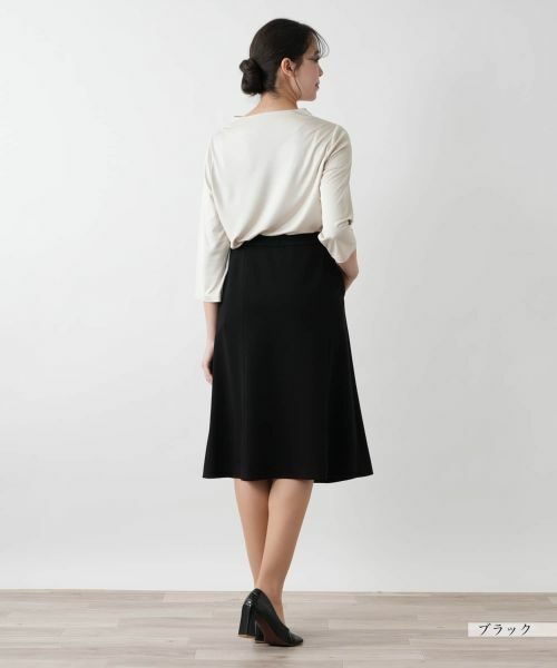 Leilian PLUS HOUSE / レリアンプラスハウス ミニ・ひざ丈スカート | 【店舗人気】ミディスカート | 詳細3