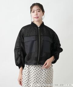 Leilian PLUS HOUSE / レリアンプラスハウス その他アウター | 【店舗人気】シアーブルゾン