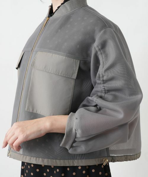 Leilian PLUS HOUSE / レリアンプラスハウス その他アウター | 【店舗人気】シアーブルゾン | 詳細12