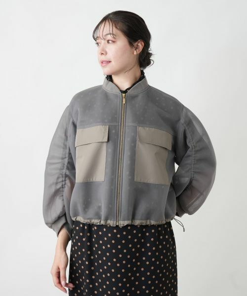 Leilian PLUS HOUSE / レリアンプラスハウス その他アウター | 【店舗人気】シアーブルゾン | 詳細7