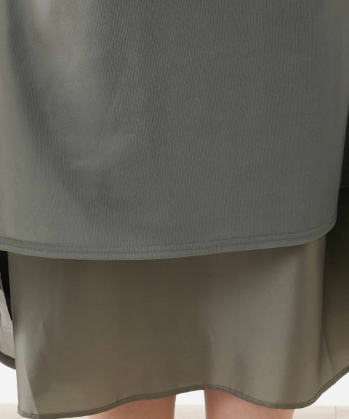 Leilian PLUS HOUSE / レリアンプラスハウス ミニ・ひざ丈スカート | 【店舗人気】シアーフレアスカート【NEMIKA】 | 詳細13