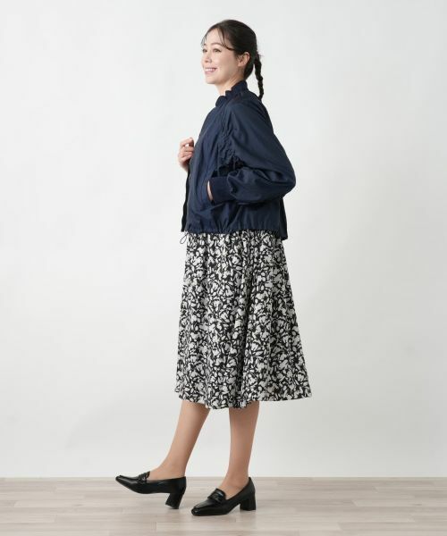 Leilian PLUS HOUSE / レリアンプラスハウス その他アウター | 【店舗人気】ドロップショルダーブルゾン【NEMIKA】 | 詳細2