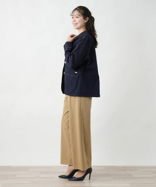Leilian PLUS HOUSE / レリアンプラスハウス テーラードジャケット | 【店舗人気】洗えるジャケット【L JEANS】 | 詳細2