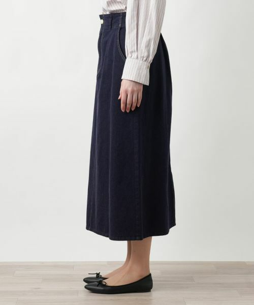 Leilian PLUS HOUSE / レリアンプラスハウス ミニ・ひざ丈スカート | 【店舗人気】デニムスカート【L JEANS】 | 詳細5