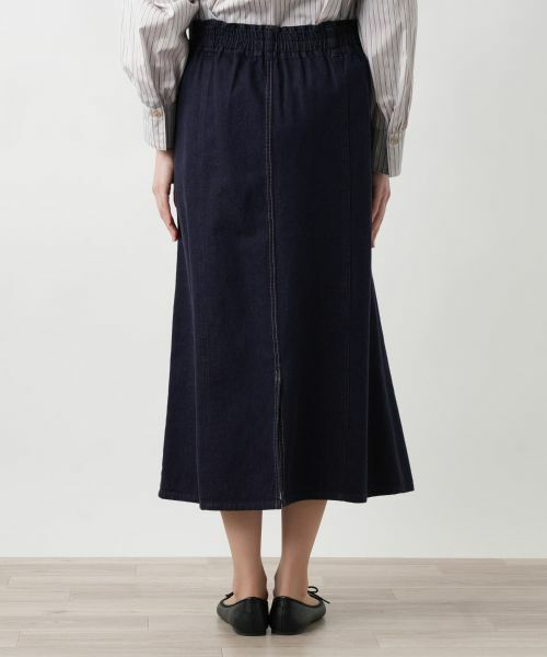 Leilian PLUS HOUSE / レリアンプラスハウス ミニ・ひざ丈スカート | 【店舗人気】デニムスカート【L JEANS】 | 詳細6