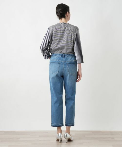 Leilian PLUS HOUSE / レリアンプラスハウス その他パンツ | 【店舗人気】クロップドデニムパンツ【L JEANS】 | 詳細3