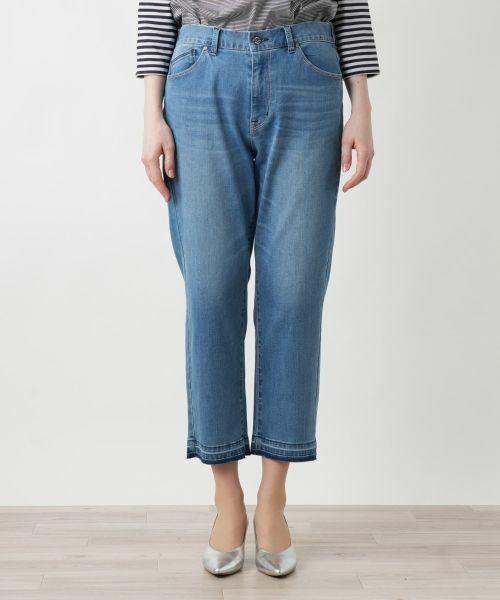 Leilian PLUS HOUSE / レリアンプラスハウス その他パンツ | 【店舗人気】クロップドデニムパンツ【L JEANS】 | 詳細4