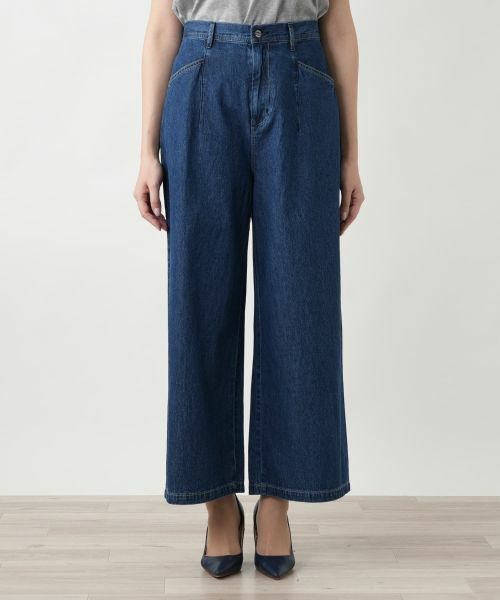 Leilian PLUS HOUSE / レリアンプラスハウス その他パンツ | 洗えるワイドパンツ【L JEANS】 | 詳細4