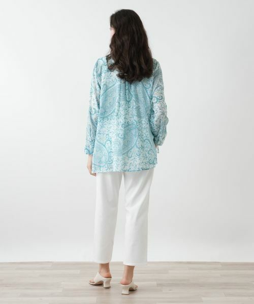 Leilian PLUS HOUSE / レリアンプラスハウス その他パンツ | 【店舗人気】クロップドホワイトデニム【L JEANS】 | 詳細3