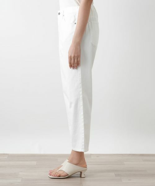 Leilian PLUS HOUSE / レリアンプラスハウス その他パンツ | 【店舗人気】クロップドホワイトデニム【L JEANS】 | 詳細5
