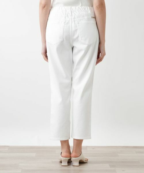 Leilian PLUS HOUSE / レリアンプラスハウス その他パンツ | 【店舗人気】クロップドホワイトデニム【L JEANS】 | 詳細6