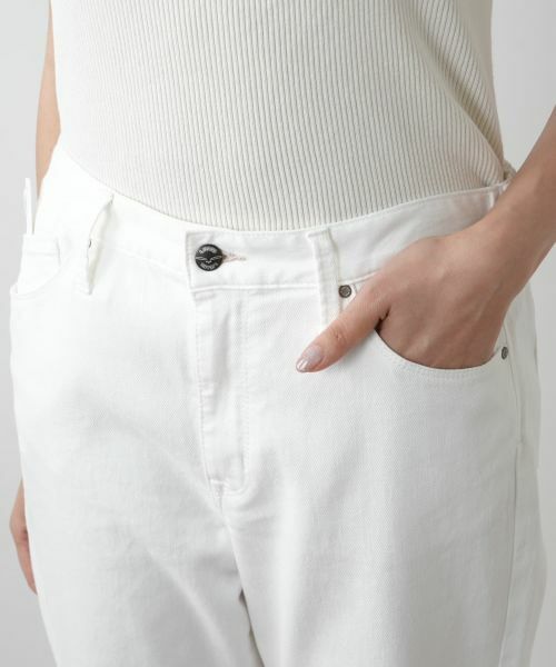 Leilian PLUS HOUSE / レリアンプラスハウス その他パンツ | 【店舗人気】クロップドホワイトデニム【L JEANS】 | 詳細7