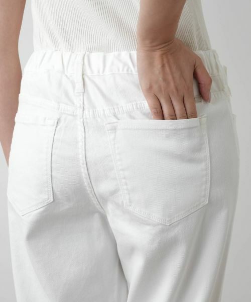 Leilian PLUS HOUSE / レリアンプラスハウス その他パンツ | 【店舗人気】クロップドホワイトデニム【L JEANS】 | 詳細8