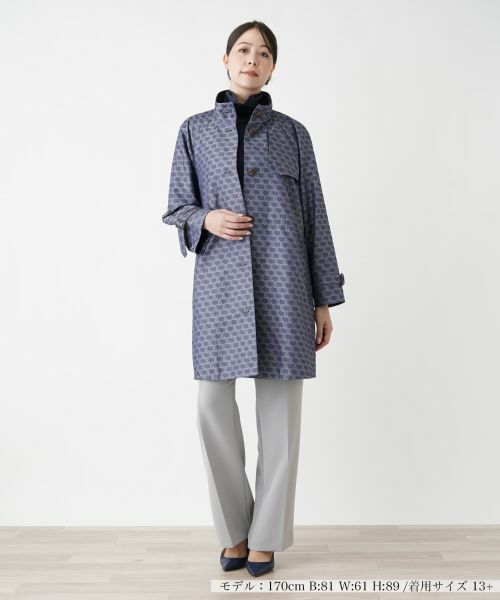 Leilian PLUS HOUSE / レリアンプラスハウス その他アウター | 【店舗人気】スタンドカラーコート | 詳細1